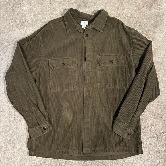 h&m men button down shirt